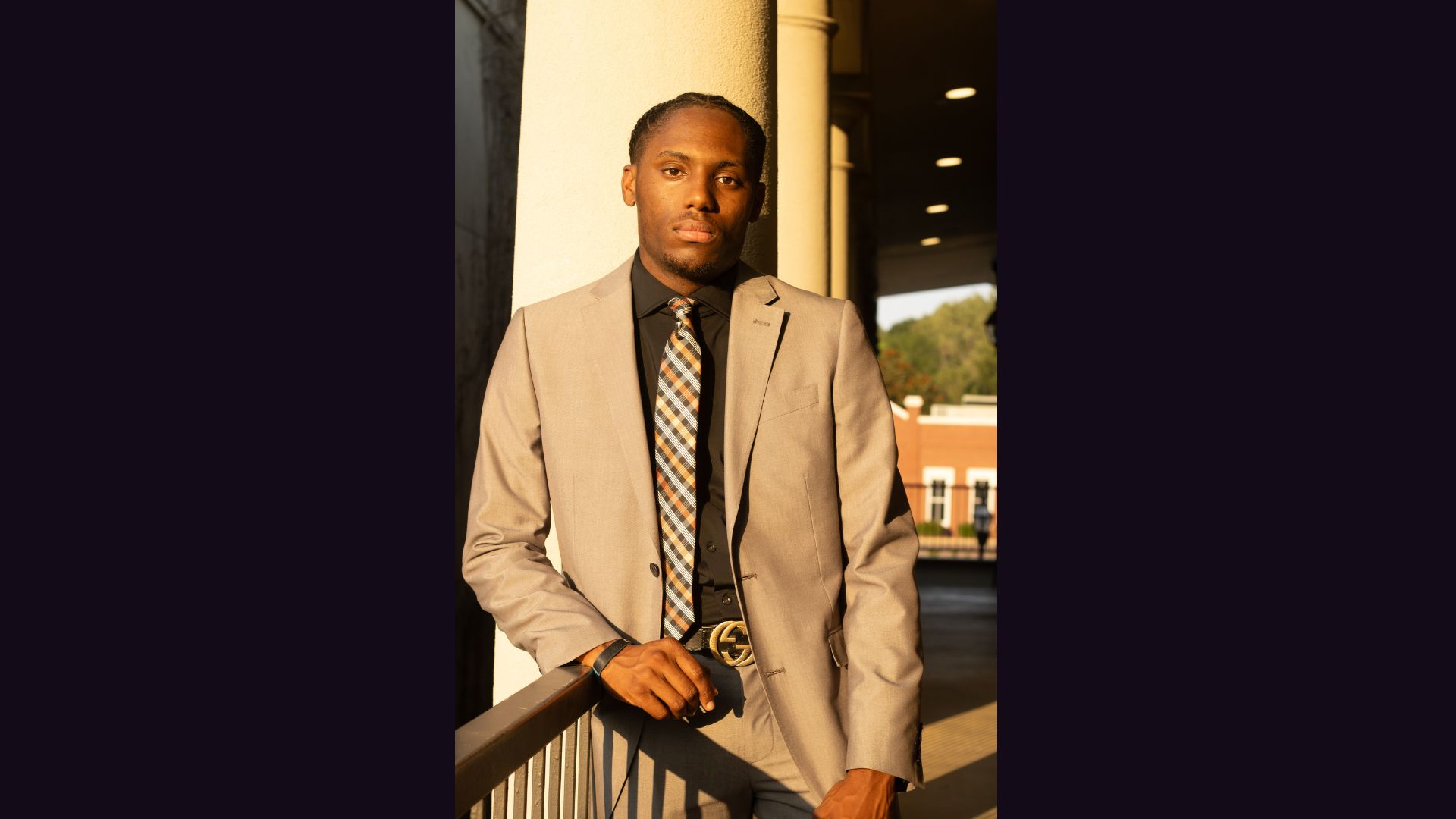 Business branding portrait