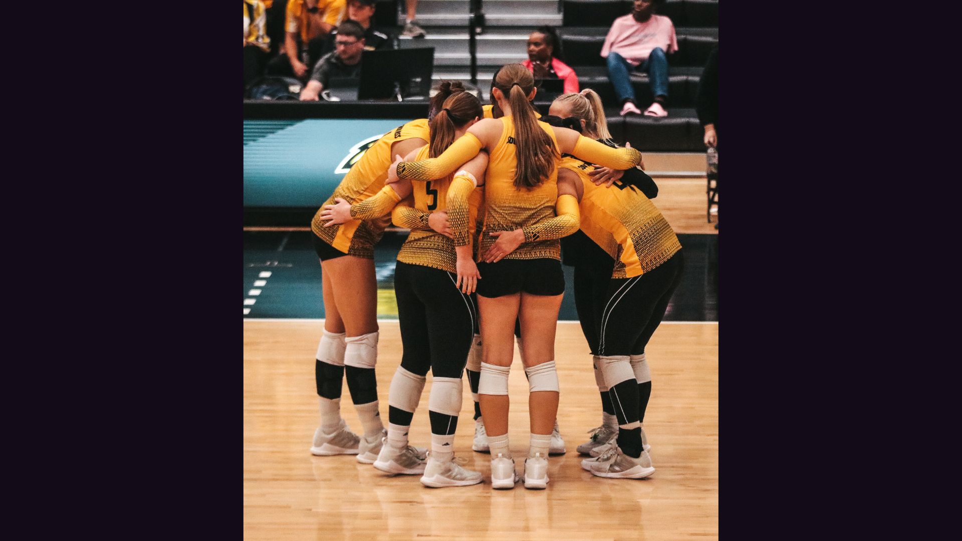 Volleyball huddle