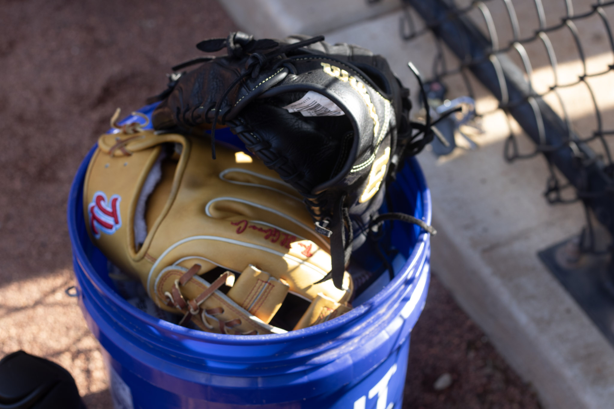 Baseball gloves