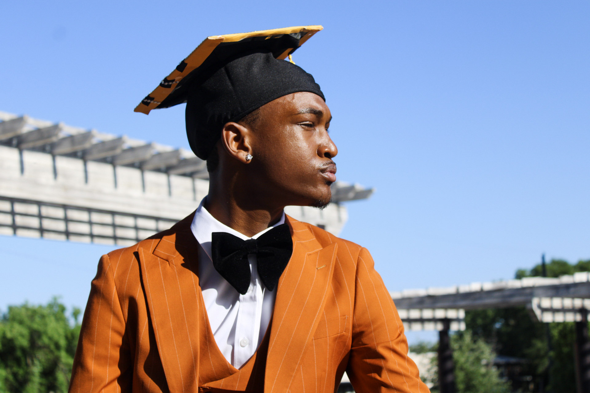 Graduation seated