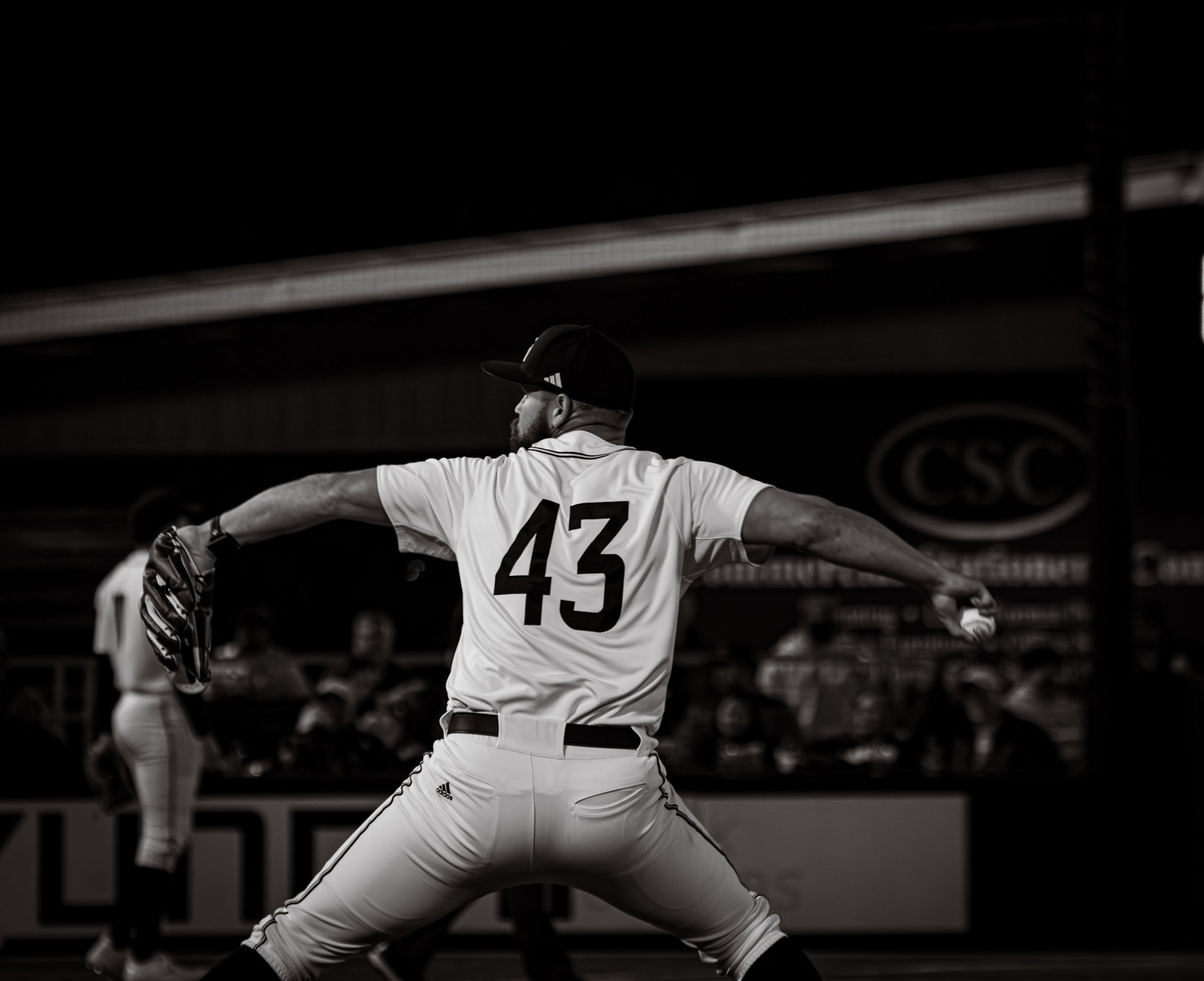 Pitcher #43 BW