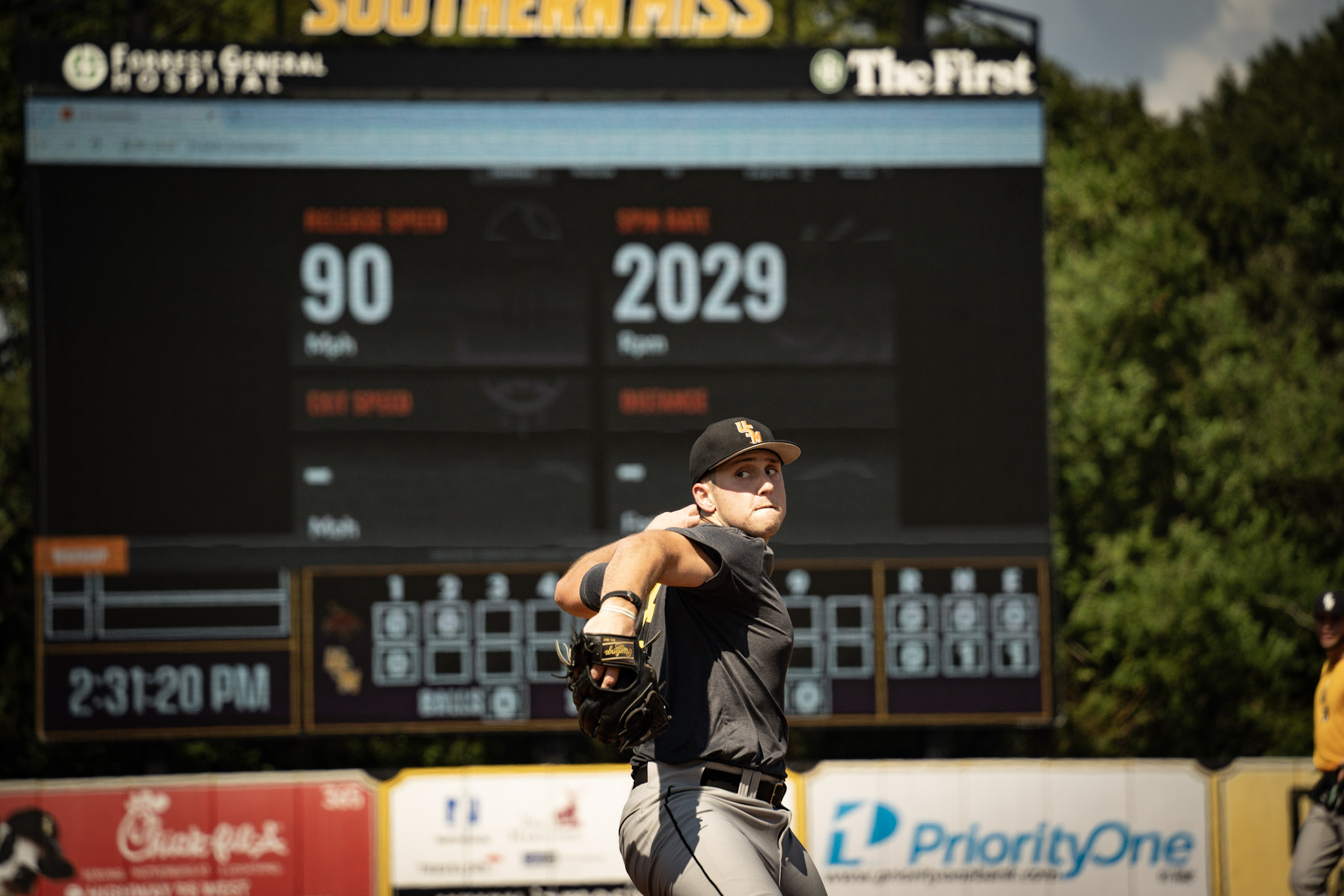 90mph scoreboard